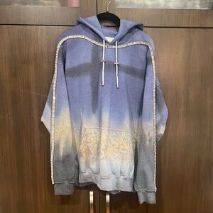 COLLINA STRADA RHINESTONE EMBELLISHED HOODIE